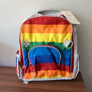 Pottery Barns Kids Rainbow Large Fairfax Backpack 🌈🎒NEW